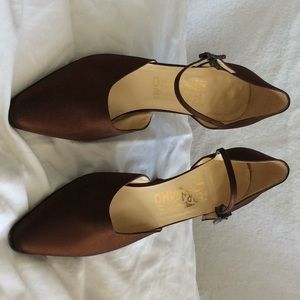 Vintage Ferragamo evening shoes